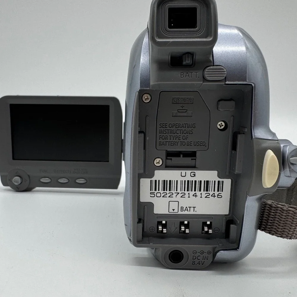 Canon ZR500 MiniDV Digital Video Camcorder 25x Optical Zoom Blue Parts Repair